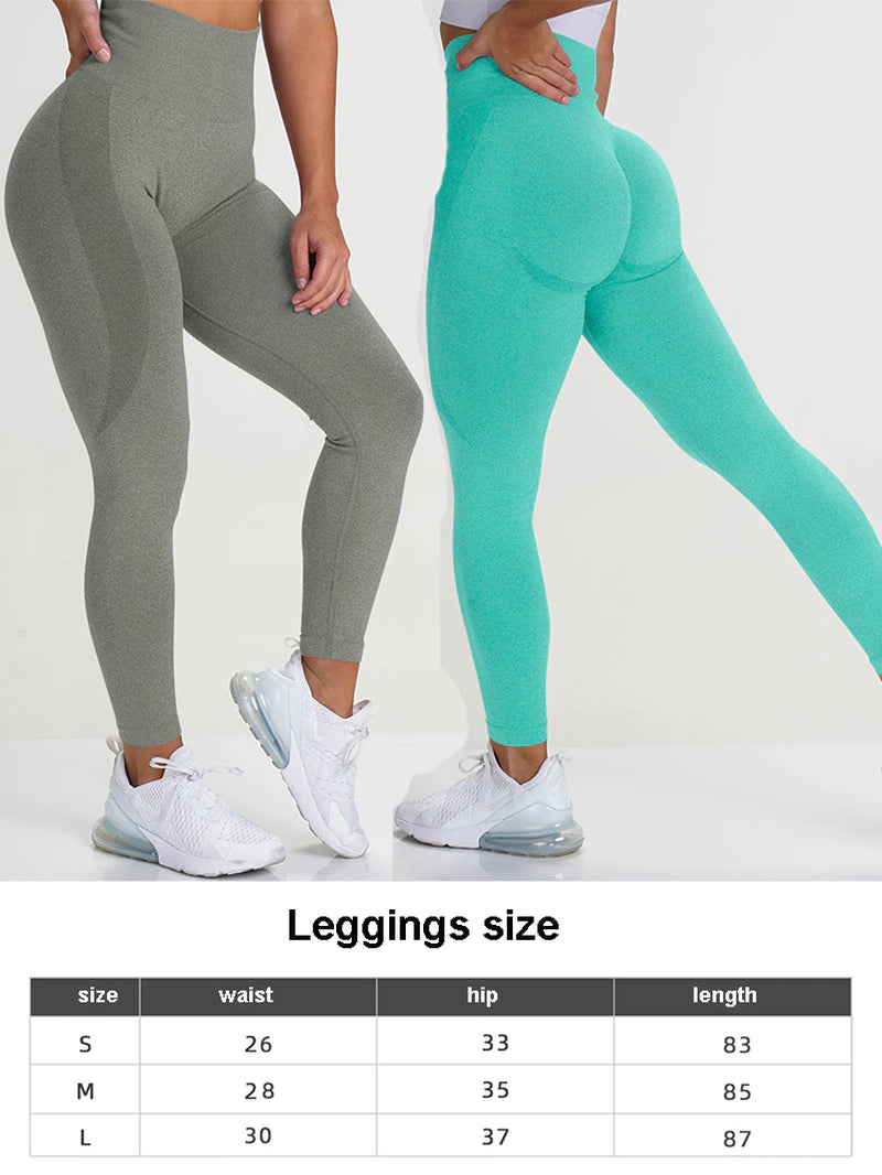 Seamless Leggings Women Sport Slim Shortstights Fitness High Waist Women Clothing Gym Workout Pants Female Pants Dropship